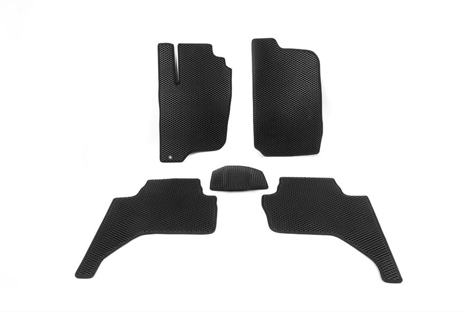 Mitsubishi L200 2006-2015 Alfombrillas EVA (negras) Image