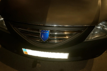 Dacia Logan MCV 2004-2014 Cubiertas de rejilla delantera 2004-2008 (acero inoxidable) Carmos - Acero Inoxidable Turco foto 3