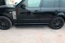 Range Rover III L322 2002-2012 Estribos Laterales Tayga Black (2 uds., Aluminio) foto 5