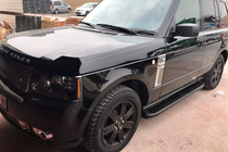 Range Rover III L322 2002-2012 Estribos Laterales Tayga Black (2 uds., Aluminio) foto 2