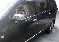 Renault Lodgy 2013-2022 Cubiertas de Espejos (2 uds, Acero Inoxidable) foto 1