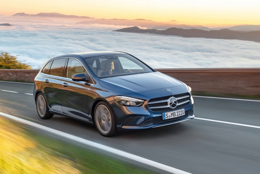 Furgoneta subcompacta de la tercera generación de Mercedes-Benz Clase B