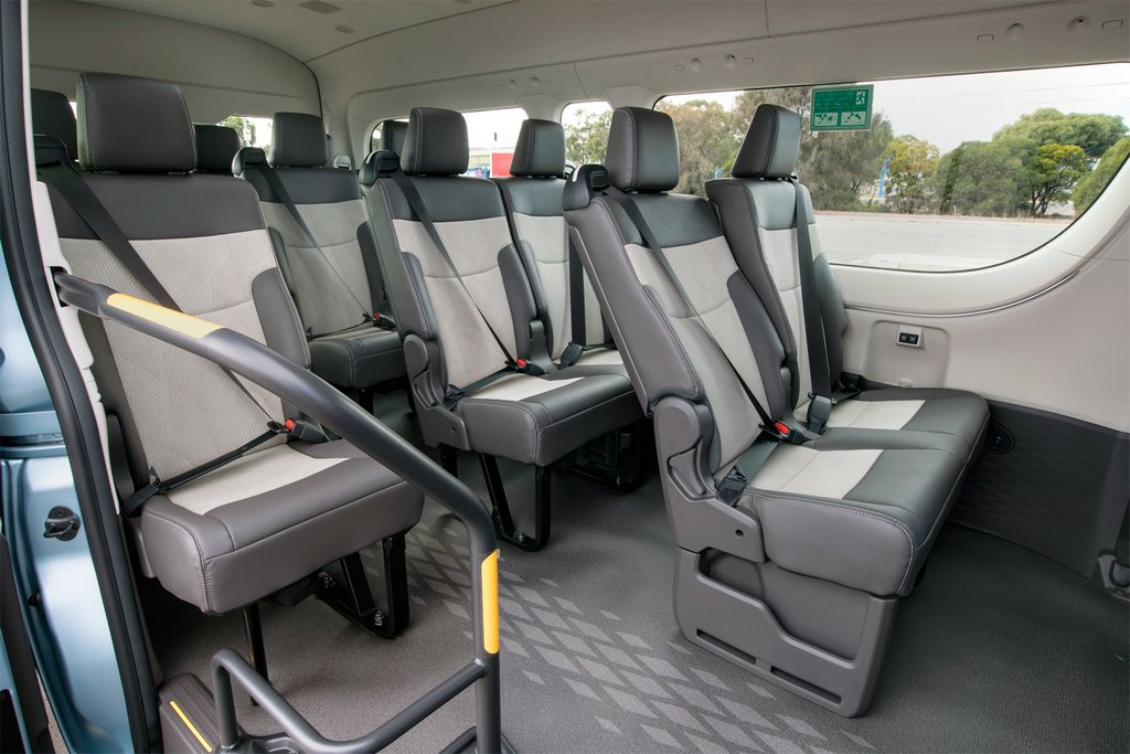 El examen de la camioneta Toyota Hiace de la nueva generación