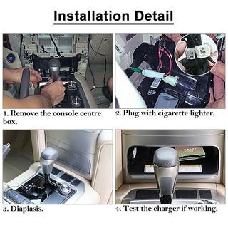 Kit de Carga Inalambrica para Movil (2015+) Toyota Land Cruiser 200 2007-2021 foto 2
