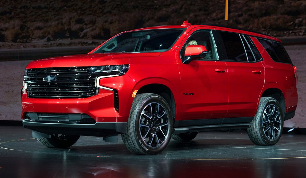 El examen de una camioneta Chevrolet Tahoe de la quinta generación