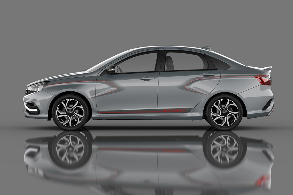 Variante deportiva de la berlina Lada Vesta Sport