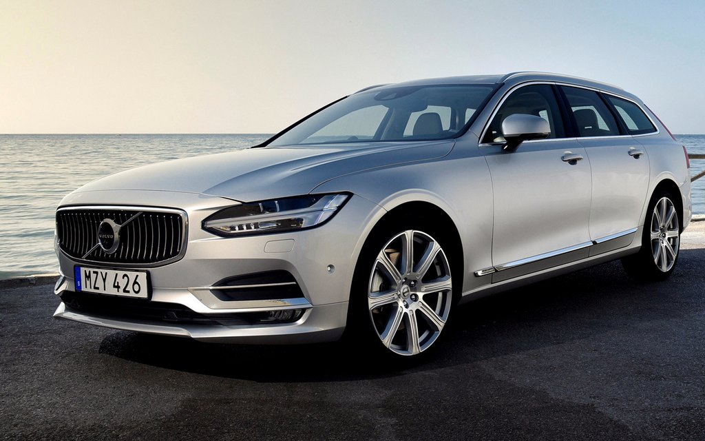 Revisión de la camioneta de tamaño completo Volvo V90