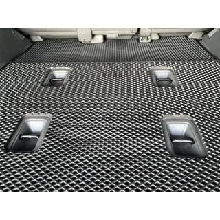 Alfombrilla de maletero 2 uds (EVA, 7 plazas, Negro) Lexus LX570/450d 2008-2022 foto 3