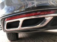 Volkswagen Passat B8 2015-2023 Embellecedores de escape Carmos SD/SW (2019+, 3 uds, acero inoxidable) foto 3