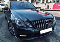 Mercedes E-сlass W212 2009-2016 Parrilla Delantera GT Panamericana (2009-2012) foto 4
