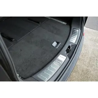 Protector de umbral trasero de acero inoxidable (2 uds.)
