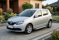 Renault Sandero 2013-2022 Estribos Laterales Allmond Grey (2 uds., Aluminio) foto 1