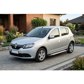 Estribos Laterales Allmond Grey (2 uds., Aluminio) Renault Sandero 2013-2022 foto 1