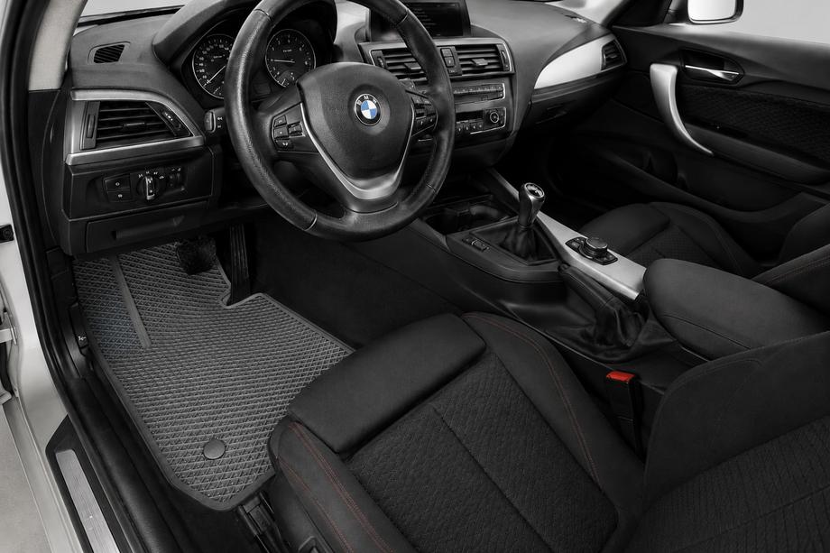 BMW 1 Series F20/F21 2011-2019 Alfombrillas EVA (Gris) Foto 1