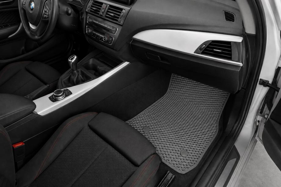 BMW 1 Series F20/F21 2011-2019 Alfombrillas EVA (Gris) Foto 2
