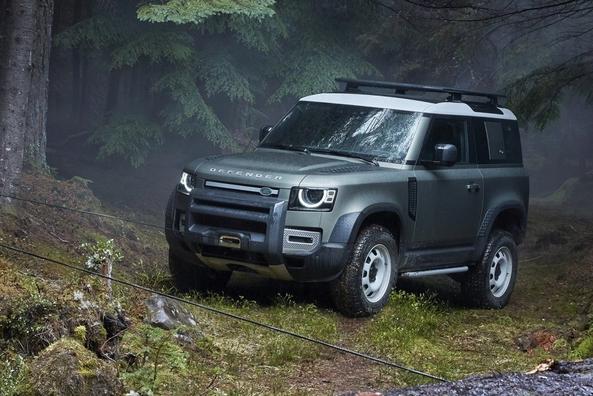 Canje de tres puertas todoterreno Land Rover Defender 90