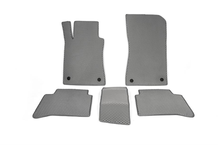 Mercedes E-class W211 2002-2009 Alfombrillas EVA (Gris) Foto 7