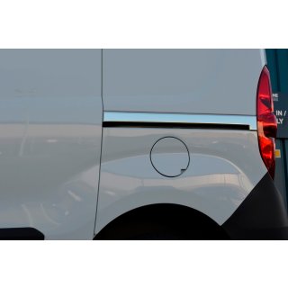 Moldura ancha de acero inoxidable para puerta corredera (2 uds.) foto 2