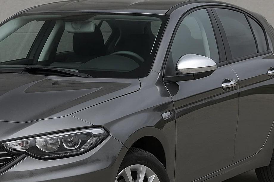 Fiat Tipo 2016- Cubiertas de Espejos Cromadas (2 uds., Acero Inoxidable) Image