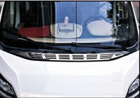 Fiat Ducato 2006-2025 Cubierta de Salida de Aire Acero Inoxidable foto 1