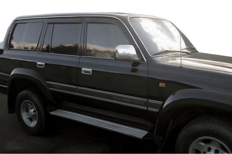 Toyota Land Cruiser 80 1990-1997 Deflectores de Ventana (4 uds, HIC) Image