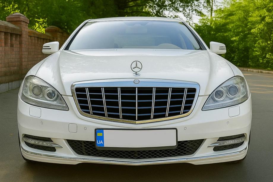 Mercedes S-class W221 2005-2013 Parrilla frontal GT Panamericana (2009-2013) Image