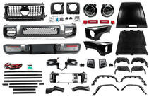 Mercedes G class W463 1990-2018 Kit de carrocería facelift a G63 AMG 2018 foto 3