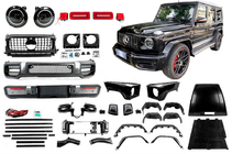 Mercedes G class W463 1990-2018 Kit de carrocería facelift a G63 AMG 2018 foto 1