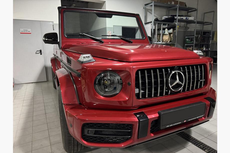 Mercedes G class W463 1990-2018 Kit de carrocería facelift a G63 AMG 2018 Foto 2