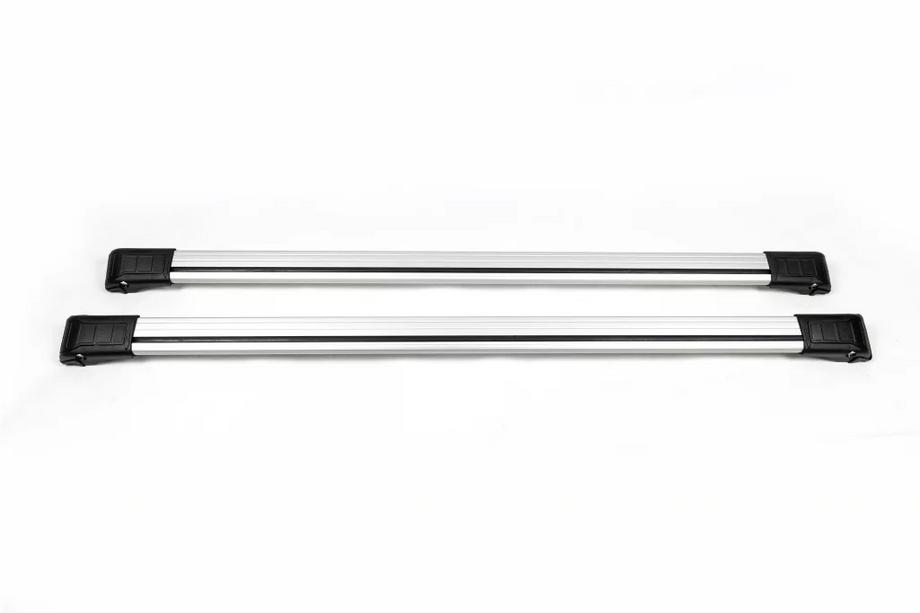Jeep Grand Cherokee WK 2004-2010 Barras de techo para rieles con llave 2008-2015 (2 uds) Foto 6