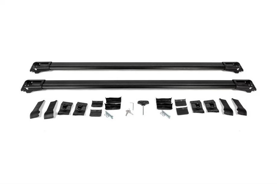 Jeep Grand Cherokee WK 2004-2010 Barras de techo para rieles con llave 2008-2015 (2 uds) Foto 14