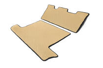 Lexus LX470 1998-2007 Alfombrilla de maletero 2 uds Beige (EVA, 7 plazas) foto 7