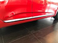 Renault Clio V 2019- Cubiertas de Molduras de Puerta en Acero Inoxidable foto 3