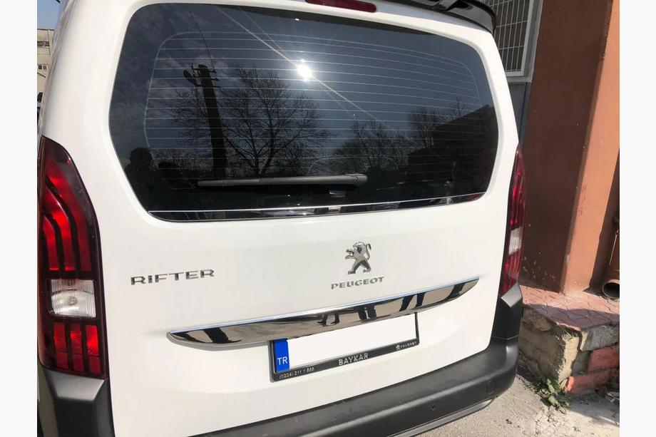 Peugeot Partner/Rifter 2019- Moldura inferior de ventana acero inoxidable OmsaLine - Acero Inoxidable Italiano Foto 4