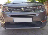 Peugeot Partner/Rifter 2019- Cubiertas de Parrilla Cromadas (Acero Inoxidable) foto 2