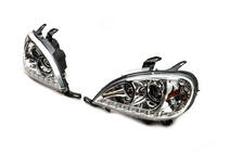 Mercedes ML W163 1997-2005 Faros delanteros (2 uds) Oscuro foto 2