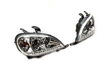 Mercedes ML W163 1997-2005 Faros delanteros (2 uds) Oscuro foto 3