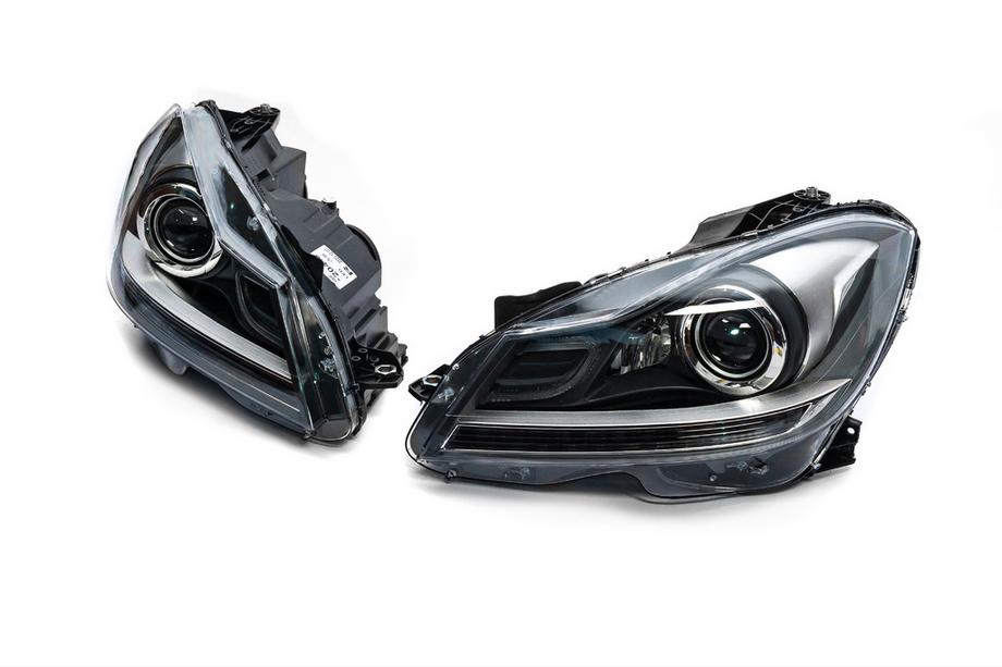 Mercedes C-class W204 2007-2015 Faros delanteros LED (2011-2015, Juego de 2) Image
