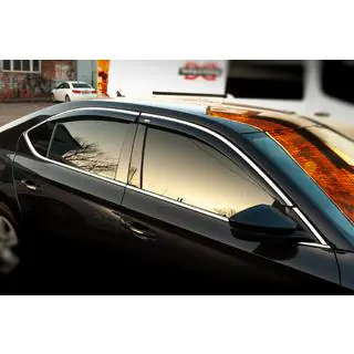 Deflectores de Ventana con Moldura Cromada SD (4 uds, Niken)