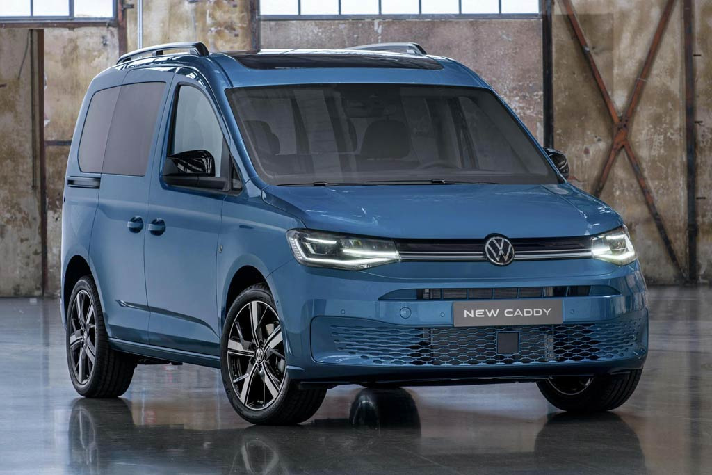 Nueva generación de furgoneta compacta de pasajeros Volkswagen Caddy