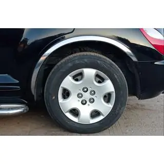 Aletines de aleta (4 uds, acero inoxidable) Chrysler PT Cruiser 2000-2010 foto 3