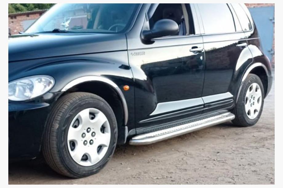 Chrysler PT Cruiser 2000-2010 Aletines de aleta (4 uds, acero inoxidable) Image