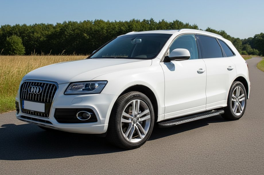 Audi Q5 2008-2017 Estribos laterales Bosphorus Grey (2 uds., aluminio) Image