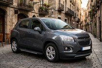 Chevrolet Trax 2012-2023 Estribos laterales Bosphorus Grey (2 uds., aluminio) foto 1