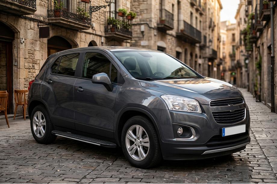 Chevrolet Trax 2012-2023 Estribos laterales Bosphorus Grey (2 uds., aluminio) Image