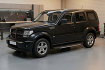 Dodge Nitro 2006-2011 Estribos laterales Bosphorus Grey (2 uds., aluminio) foto 1