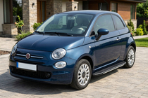 Fiat 500/500L 2013-2022 Estribos laterales Bosphorus Grey (2 uds., aluminio) foto 1