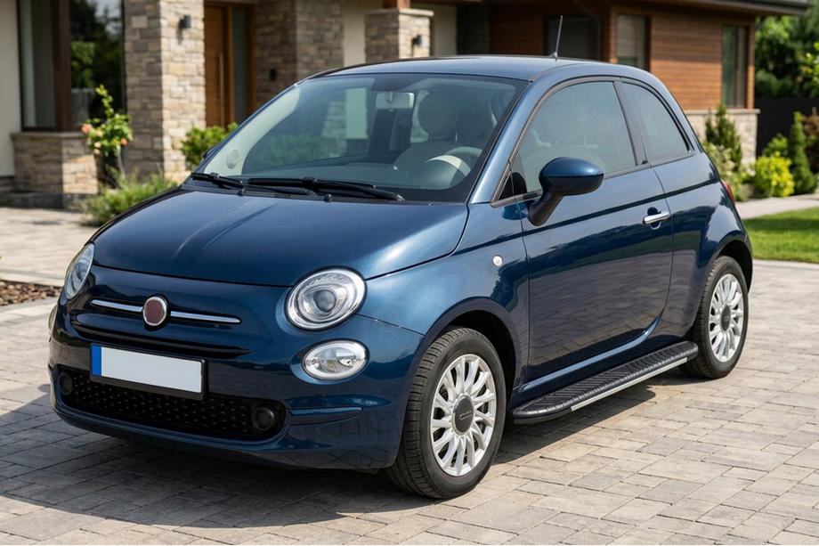 Fiat 500/500L 2013-2022 Estribos laterales Bosphorus Grey (2 uds., aluminio) Image