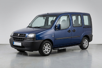 Fiat Doblo I 2001-2005 Estribos laterales Bosphorus Grey (2 uds., aluminio) foto 1