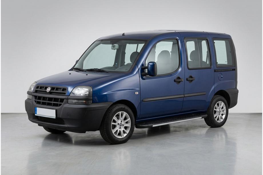 Fiat Doblo I 2001-2005 Estribos laterales Bosphorus Grey (2 uds., aluminio) Image